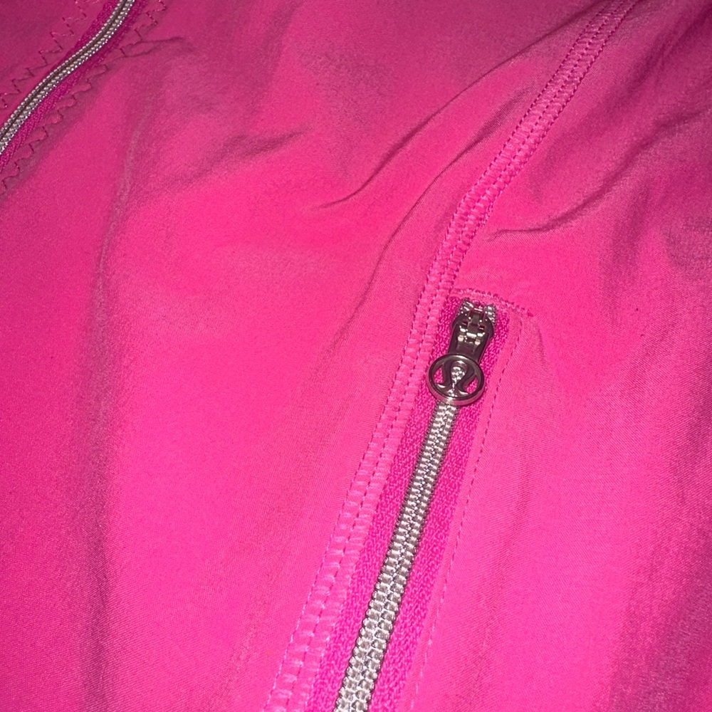 lululemon athletica Vibrant Pink Light Jacket Size 4 - Picture 5 of 7